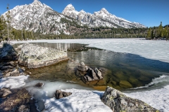 Melting Snow at Taggart Lake